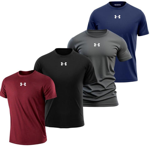 Men's Dry Fit T-Shirts - Pack Of 4