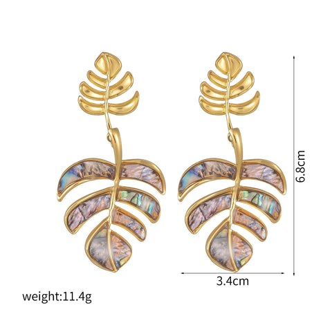 Women's Ocean Wind Exaggerated Big Earrings