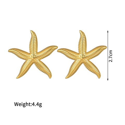 Women's Ocean Wind Exaggerated Big Earrings