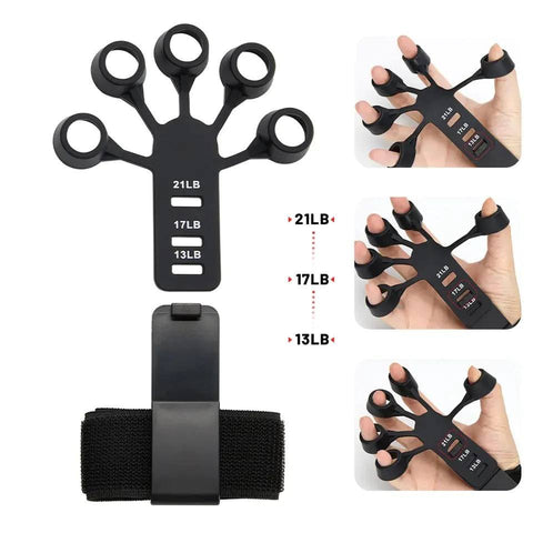 Premium Silicone Hand Grip Device Finger Exerciser